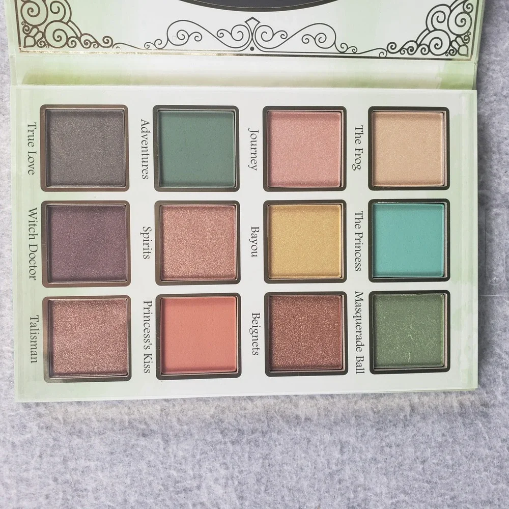 Disney Princess Tiana The Frog Eyeshadow Palette 12‎ Shades New Mirror Bayou NEW